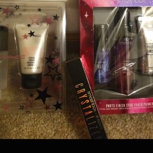 Mac and smashbox makeup set